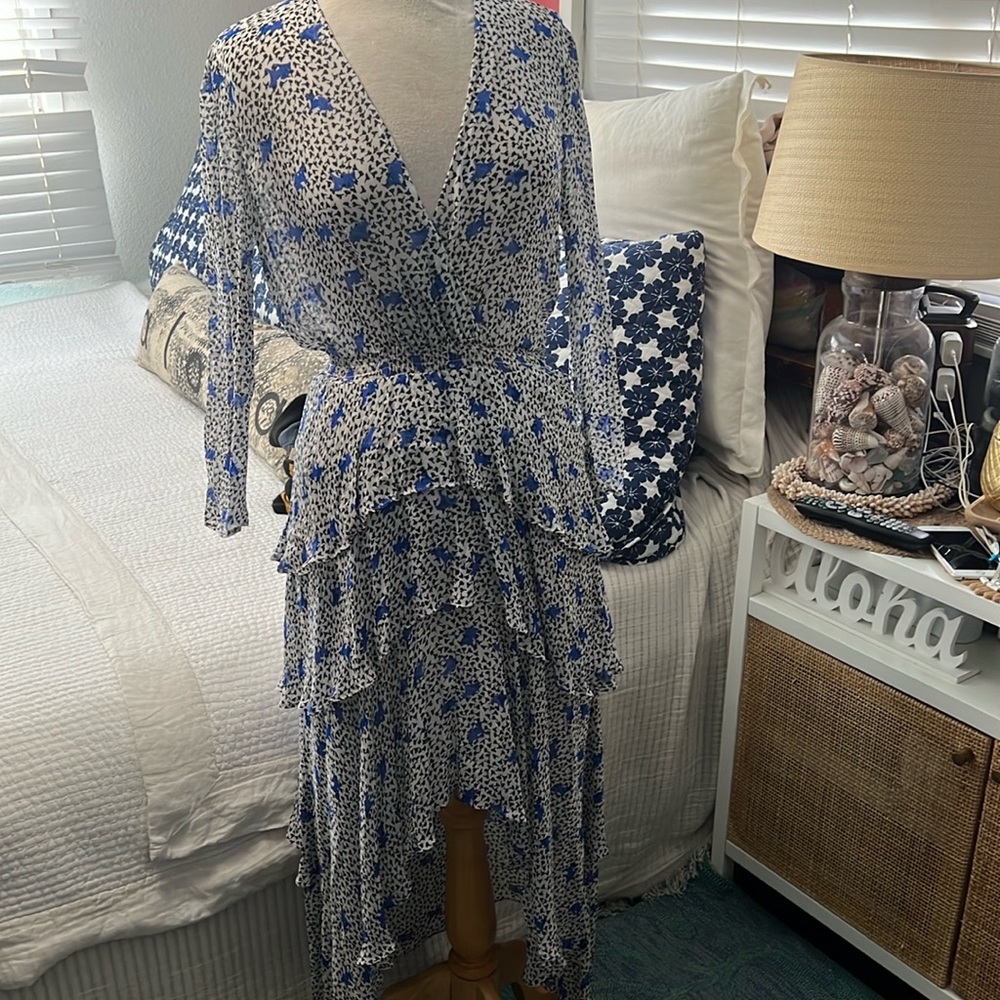 Maje Flower Print Dress